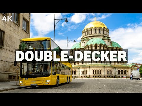 Видео: Двуетажен автобус в София | DOUBLE DECKER MAN A39 DD in Sofia