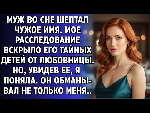 Видео: Муж шептал чужое имя. Я нашла его тайных детей. Оказалось, он обманывал нас обеих.