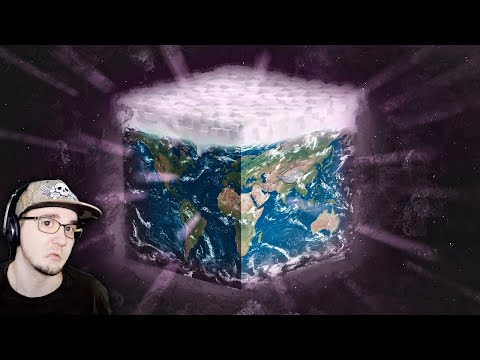 Видео: Slidan ► На самом деле мир квадратный MineCraft ( Слидан Майнкрафт ) | Реакция