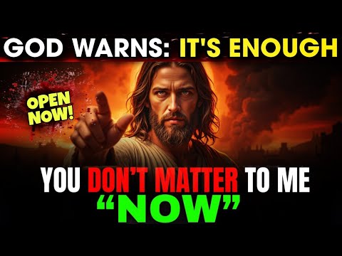 Видео: Бог говорит: «НЕ ИГНОРИРУЙ ЭТО... ЕСЛИ Я ВАЖЕН ДЛЯ ТЕБЯ!!» | Послание Бога👆Послание Бога сегодня