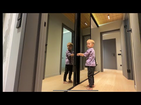 Видео: Раздвижные дверки купе для шкафа Aristo Slim Line