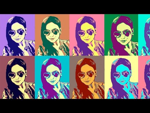 Видео: Портрет в стиле поп-арт в фотошопе