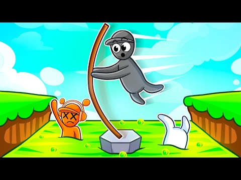 Видео: Sprunki сыграл в Human Fall Flat...