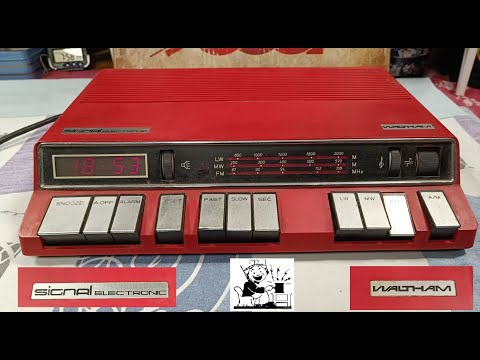 Видео: Редкий радиоприёмник . WALTHAM Signal electronic . Обзор с разборкой .