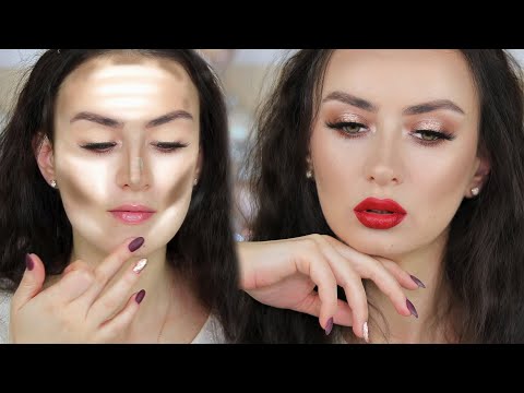 Видео: ВСЁ ПРОСТО! КЛАССИЧЕСКИЙ НОВОГОДНИЙ МАКИЯЖ С КРАСНОЙ ПОМАДОЙ & ЗОЛОТЫЕ ГЛАЗА ПОШАГОВО 👄