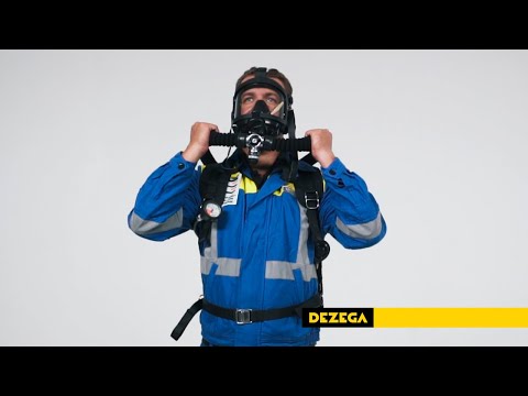 Видео: DEZEGA. Респиратор P-30EX - включение и беглая проверка