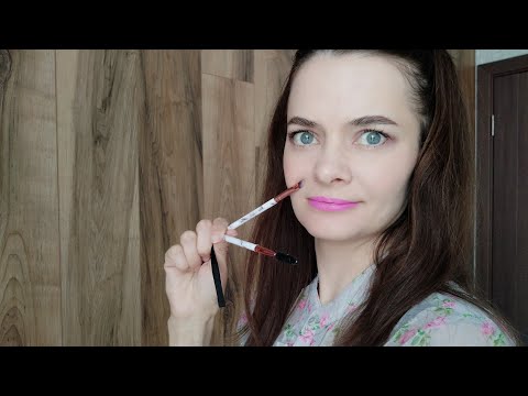 Видео: АСМР брови от ученика / ролевая игра / ASMR eyebrows /тихая речь/шепот