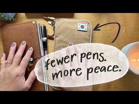 Видео: Минималистичный обзор пенала ✨ Что внутри моего набора инструментов Yuruliku Flat