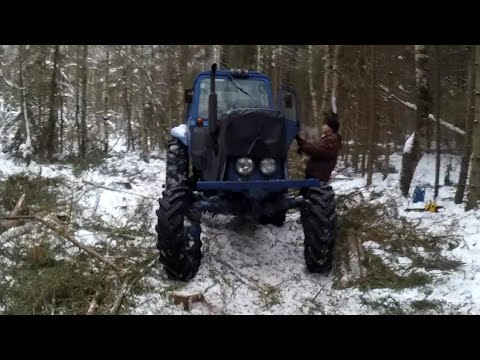 Видео: ВАХТА РАБОТА В ЛЕСУ