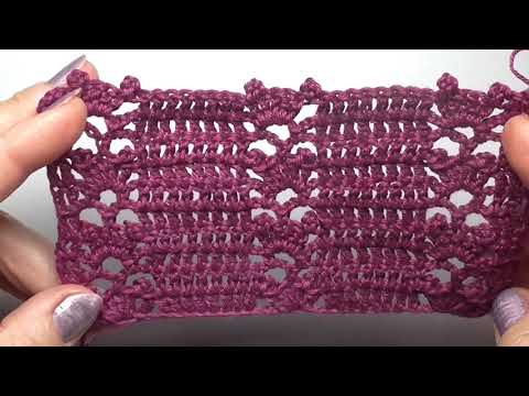 Видео: Этот узор крючком вы видели не раз А в этой идеи