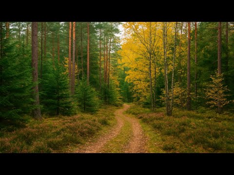 Видео: Осенний лес без грибов 🍂 Прогулка, размышления и красота природы