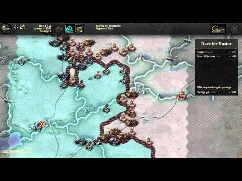 Видео: Прохождение Unity of Command. №3 Race for Rostov