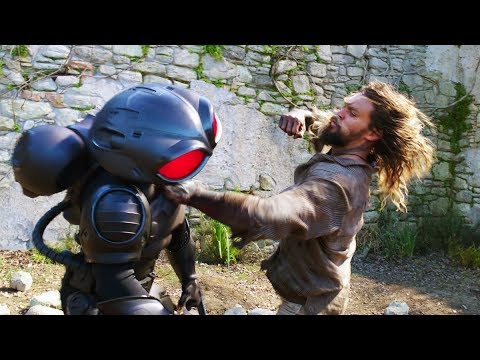 Видео: Аквамен против Черной Манты. Сицилия [Часть 1] | Аквамен [4k, HDR]