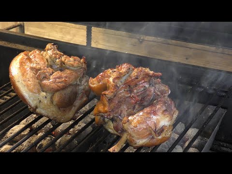 Видео: Копченая Рулька в Пиве почти Рваная Свинина