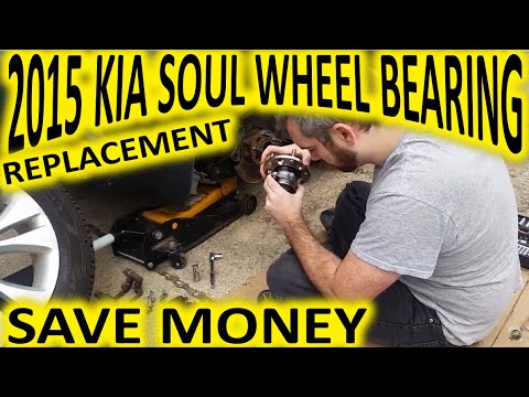 Видео: Замена заднего ступичного подшипника Kia Soul 2015 года