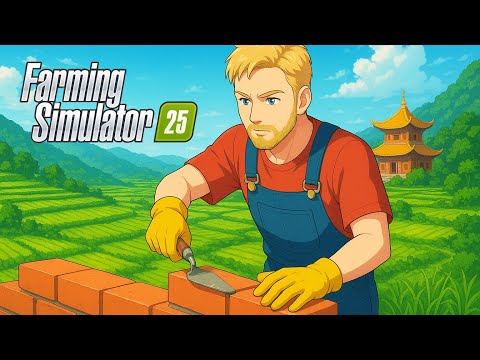 Видео: МНЕ МАЛО ХРАМА, Я РЕШИЛ ПОСТРОИТЬ И ДОМ! Farming Simulator 25