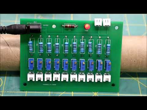 Видео: Освещение макета железной дороги - высокоплотный и недорогой метод освещения макета железной дороги.
