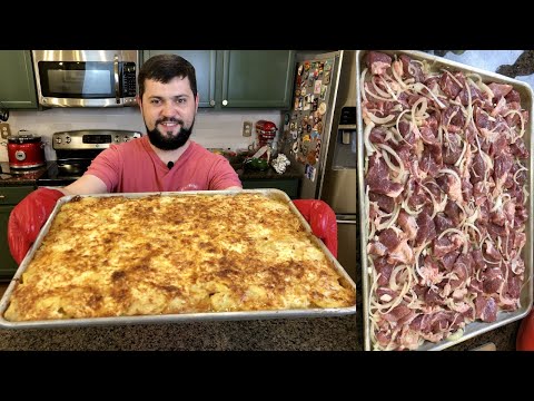 Видео: Мясо По-Французски Самый Сочный Рецепт Можно накормить 10 человек