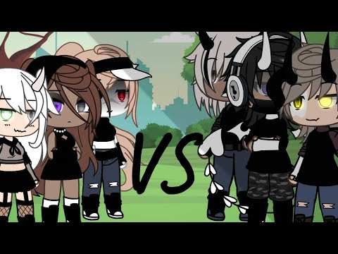 Видео: Батл бывших мальчики VS девочек  Gacha life