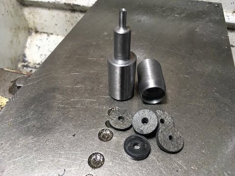 Видео: Когда грохочет смеситель или пробойник  для сантехнических прокладок