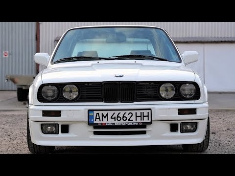 Видео: Идеальный BMW е30 делаем выхлоп, установили M-Tech 2, стабилизаторы и тест драйв.