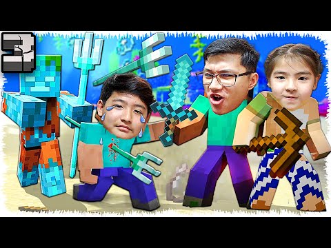 Видео: Біз бұл шайқасқа дайын емеспіз (Minecraft) #3