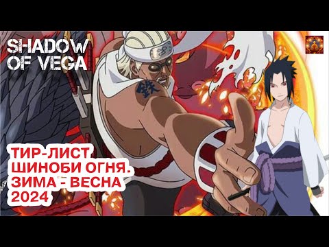 Видео: ТИР ЛИСТ ОГНЯ. МАРТ 2024 | Тени Пика | Конфликт хидзюцу