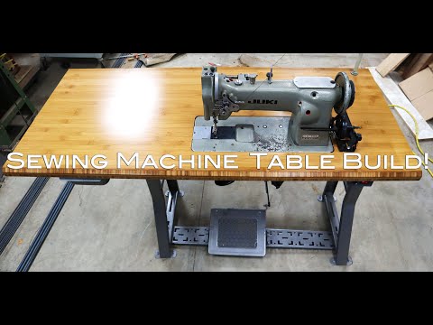 Видео: Сборка стола для промышленной швейной машины