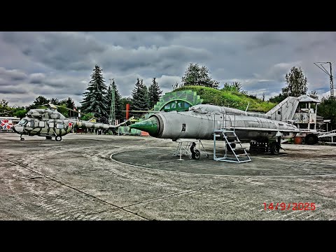 Видео: ГСВГ. МИГ-21 на территории дежурного звена истребителей,аэродром Altes Lager 14.09.2025