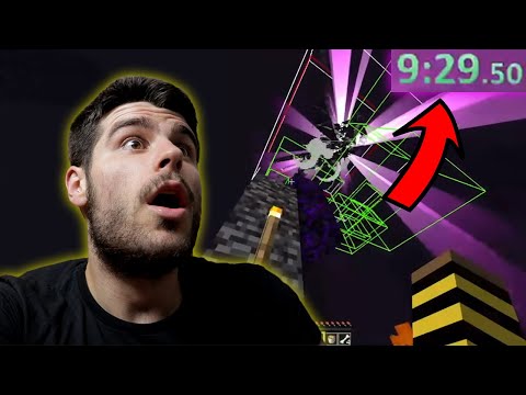 Видео: НОВ НЕРЕАЛЕН Minecraft Speedrun РЕКОРД! (Първият под 10 минути)