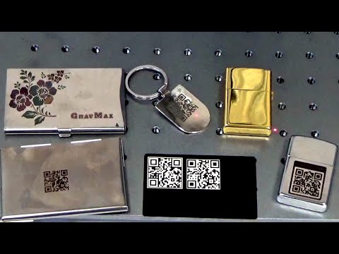 Видео: QR-code лазерная гравировка, как генерировать QR-код в EzCad два способа