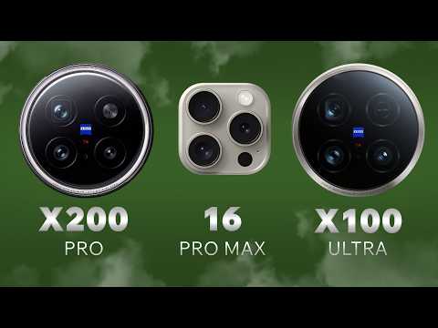 Видео: Изучаю фотки с новых телефонов. Шок? VIVO X100 ultra VIVO X200 PRO и iPhone 16 PRO MAX.