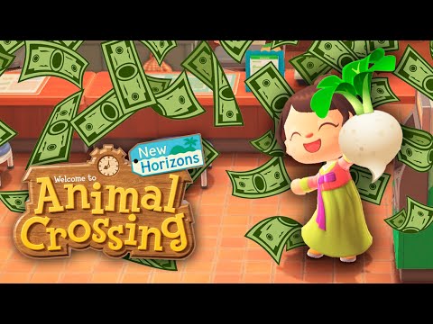 Видео: Animal Crossing | Зарабатываем на репе | Прохождение №29