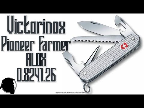 Видео: Обзор Victorinox Pioneer Farmer ALOX 0 8241 26