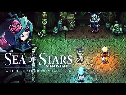 Видео: Некромант Ромайа и Затопленное кладбище ⚔ Sea of Stars Прохождение игры #7