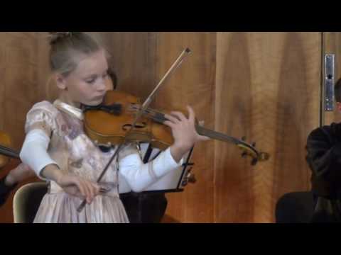 Видео: Венявский Концерт № 2 в 3-х частях, скрипачка Катерина Попова