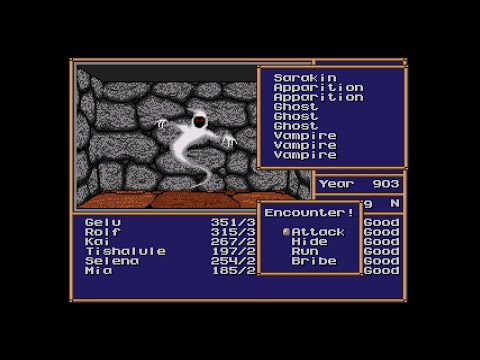 Видео: Исследование региона A-2. Шахта Саракина. Might and Magic II: Gates to Another World #49