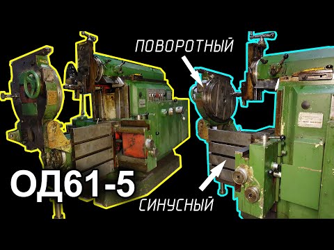 Видео: Самый навороченный строгальный станок ОД61-5