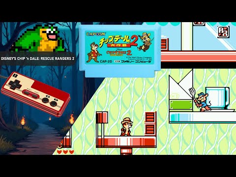 Видео: Проходжу Disney's Chip'n Dale: Rescue Rangers 2 (Chip to Dale no Daisakusen 2) (Dendy/NES/Famicom)