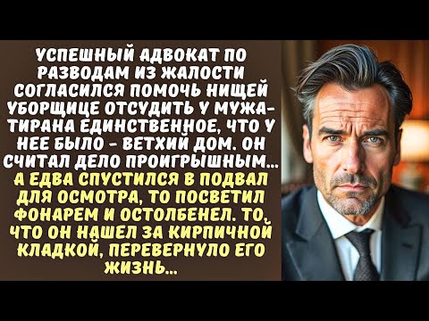 Видео: АДВОКАТ взялся помочь УБОРЩИЦЕ отсудить старый ДОМ, а едва зашел в подвал…