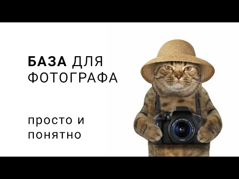 Видео: БАЗА для фотографа, просто и понятно.