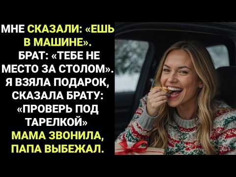 Видео: На семейном ужине мне сказали: «Ешь в машине». Брат ухмыльнулся: «Зачем тебе место за нашим столом?»