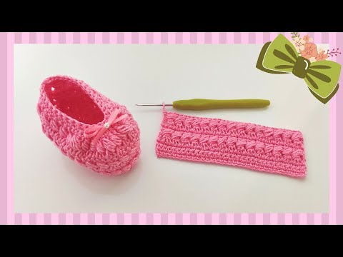 Видео: ДЕТСКАЯ ОБУВЬ ВЯЗАНО КРЮЧКОМ