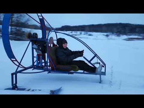 Видео: Самодельные аэросани