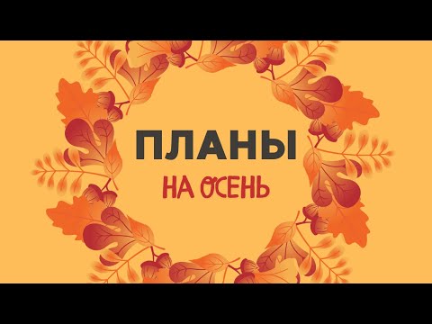Видео: Планы в раскрасках на осень 2025