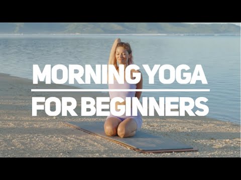 Видео: Morning yoga for beginners: gentle and soft 🧘‍♀️Gili Air island, Indonesia 🍀 Утренняя йога для всех