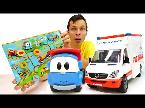 Видео: Видео про машинки для малышей 🔴 Мультик Грузовичок Лева и его друзья машинки