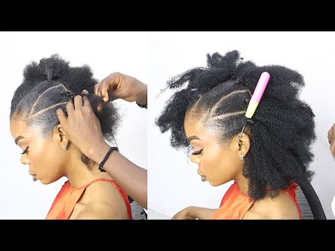 Видео: 😱Сделайте это, если вам трудно отрастить волосы / Быстрая и простая прическа
