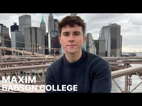 Видео: УЧЕБА В BABSON COLLEGE: ИСТОРИЯ МАКСИМА