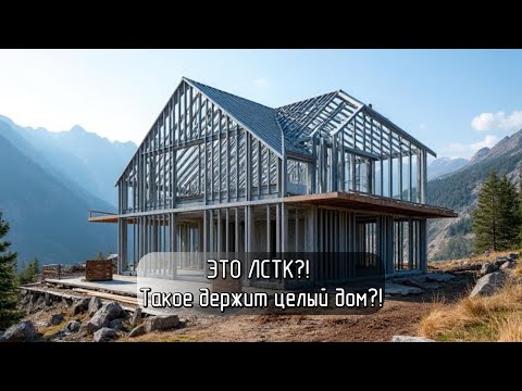 Видео: Это ЛСТК?! Такое держит целый дом!